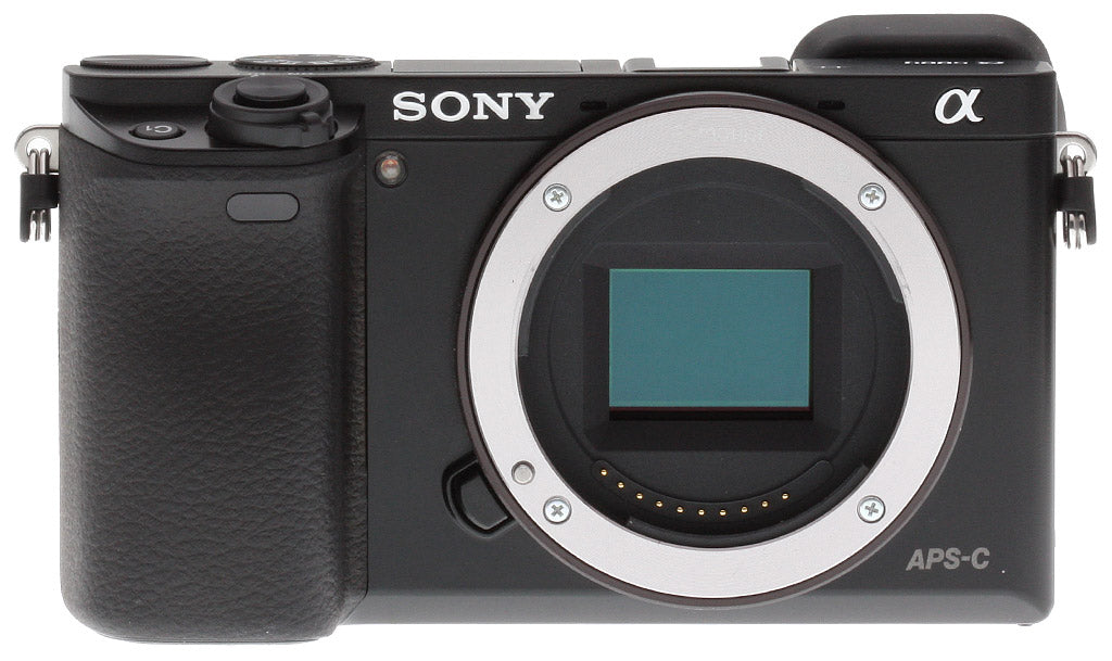 Sony Alpha a6000 24,3 MP spiegellose Digitalkamera (Gehäuse, Schwarz) – ILCE6000/B