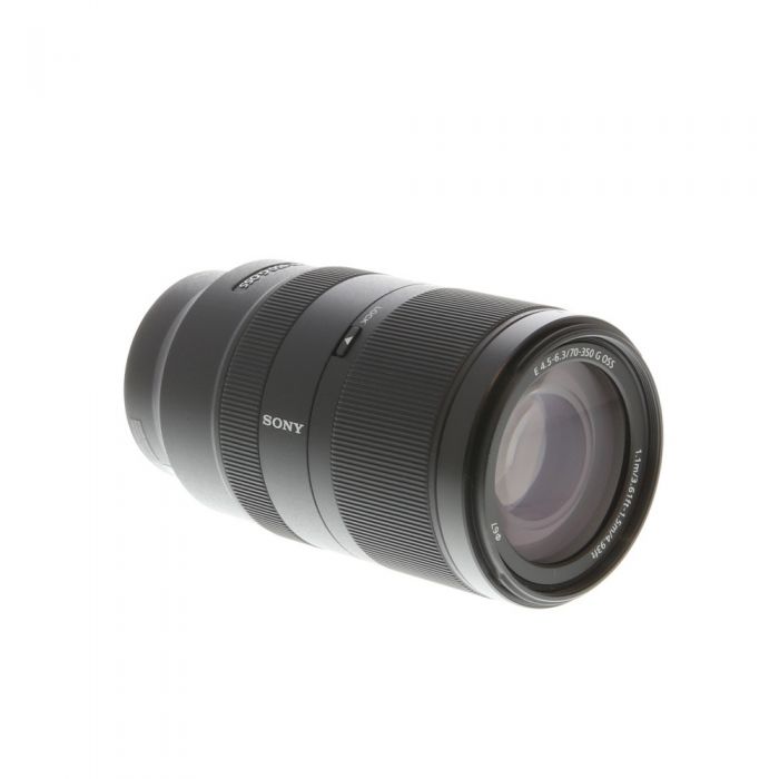 Sony E 70–350 mm f/4,5–6,3 G OSS-Objektiv SEL70350G – Essential-Zubehörpaket