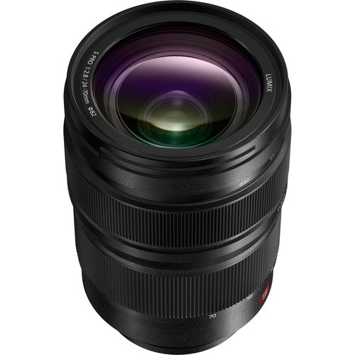 Panasonic Lumix S PRO 24–70 mm f/2,8 Objektiv S-E2470 – 7-teiliges Zubehörpaket