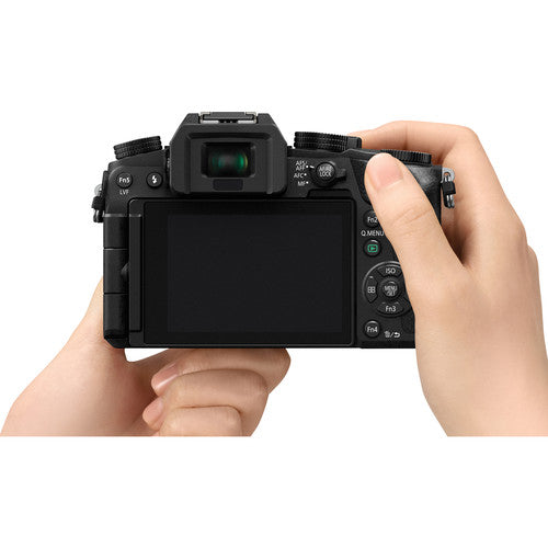 Panasonic Lumix DMC-G7 spiegellose Kamera – 12-teiliges Zubehörpaket