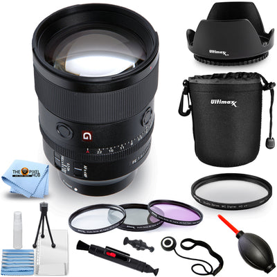 Sony FE 135 mm f/1.8 GM-Objektiv SEL135F18GM + Filter-Kit + Objektivtasche im Paket