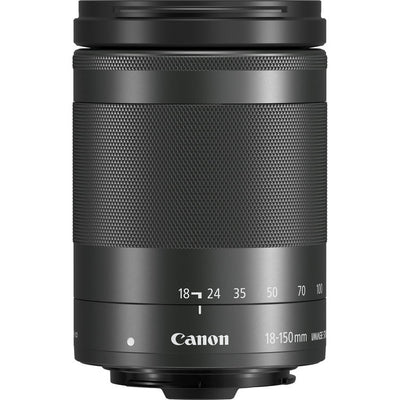 Canon EF-M 18-150mm f/3.5-6.3 IS STM Objektiv (Graphit) 1375C002 Weiße Box