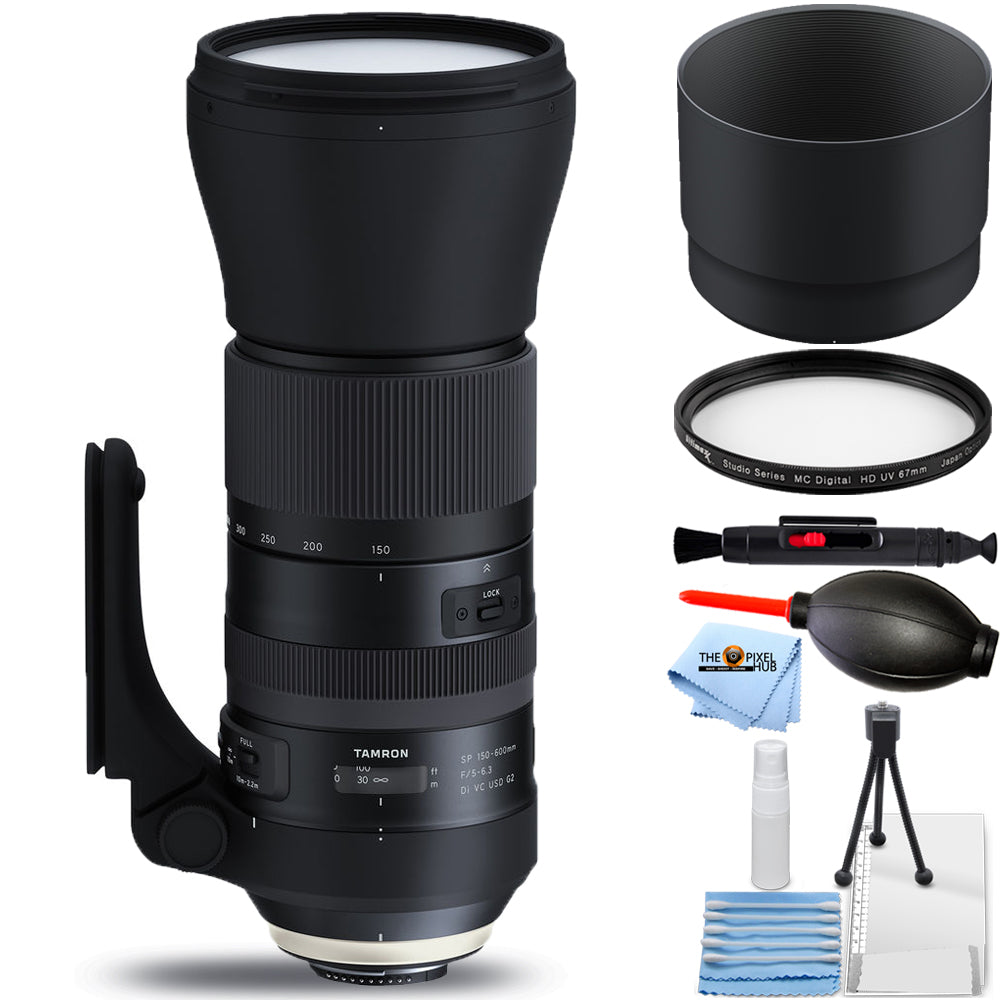 Tamron SP 150-600mm f/5-6.3 Di VC USD G2 for Canon EF - 6PC Accessory Bundle