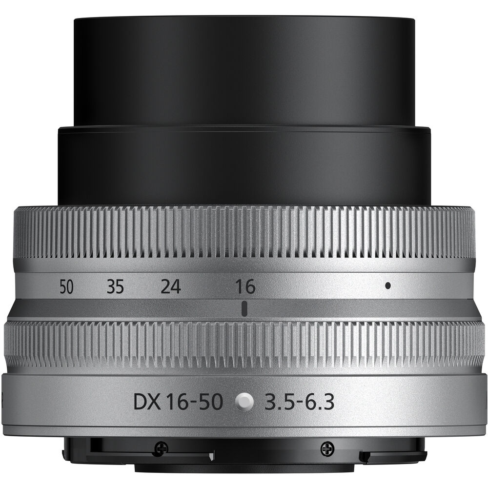 Bild 1 von 3

 Nikon NIKKOR Z DX 16–50 mm 1:3,5–6,3 VR-Objektiv (Silber) – 20109