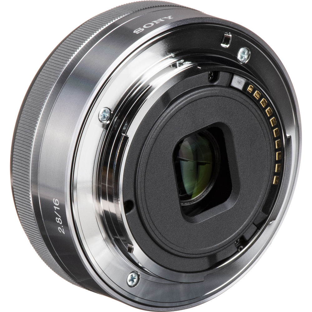 Sony E 16 mm f/2.8 Objektiv SEL16F28 - 7-teiliges Zubehörpaket