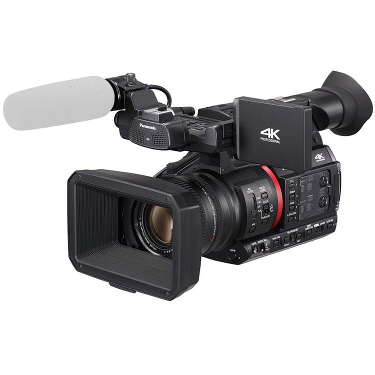 Panasonic AG-CX350 4K-Camcorder + 128 GB + Stativ + Mikrofon-Paket