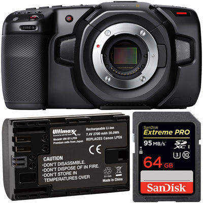 Blackmagic Pocket Cinema Camera 4K-Paket 2