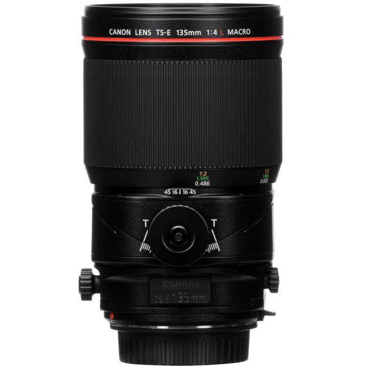 Canon TS-E 135mm f/4L Makro Tilt-Shift-Objektiv 2275C002 - 10-teiliges Zubehörpaket