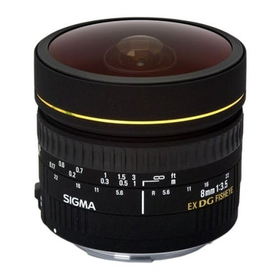 Sigma 8mm f/3.5 EX DG Zirkulares Fischaugenobjektiv für Nikon SLR-Kameras