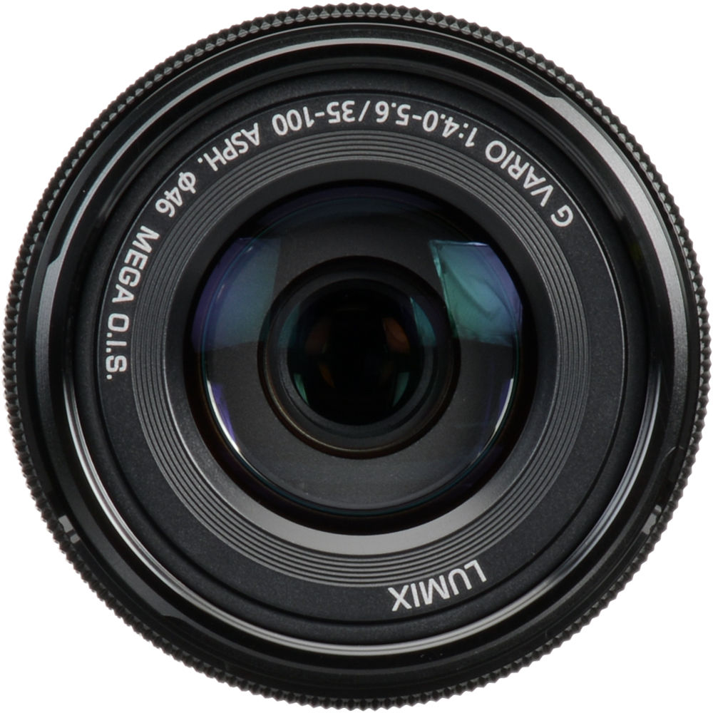 Panasonic Lumix G Vario 35–100 mm f/4–5,6 ASPH. MEGA OIS-Objektiv – 14-teiliges Paket