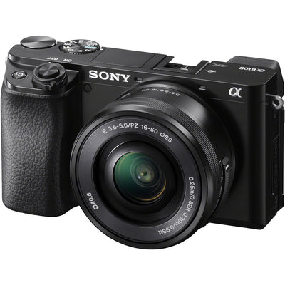 Spiegellose Kamera Sony a6100 mit 16-50-mm-Objektiv – ILCE6100L/B