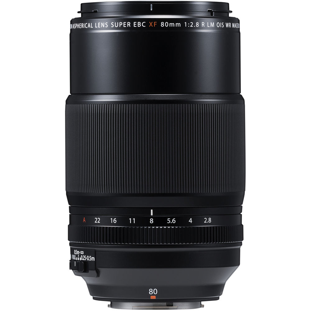 Fujifilm XF 80mm f/2.8 R LM OIS WR Makroobjektiv 16559168 - 7-teiliges Zubehörpaket