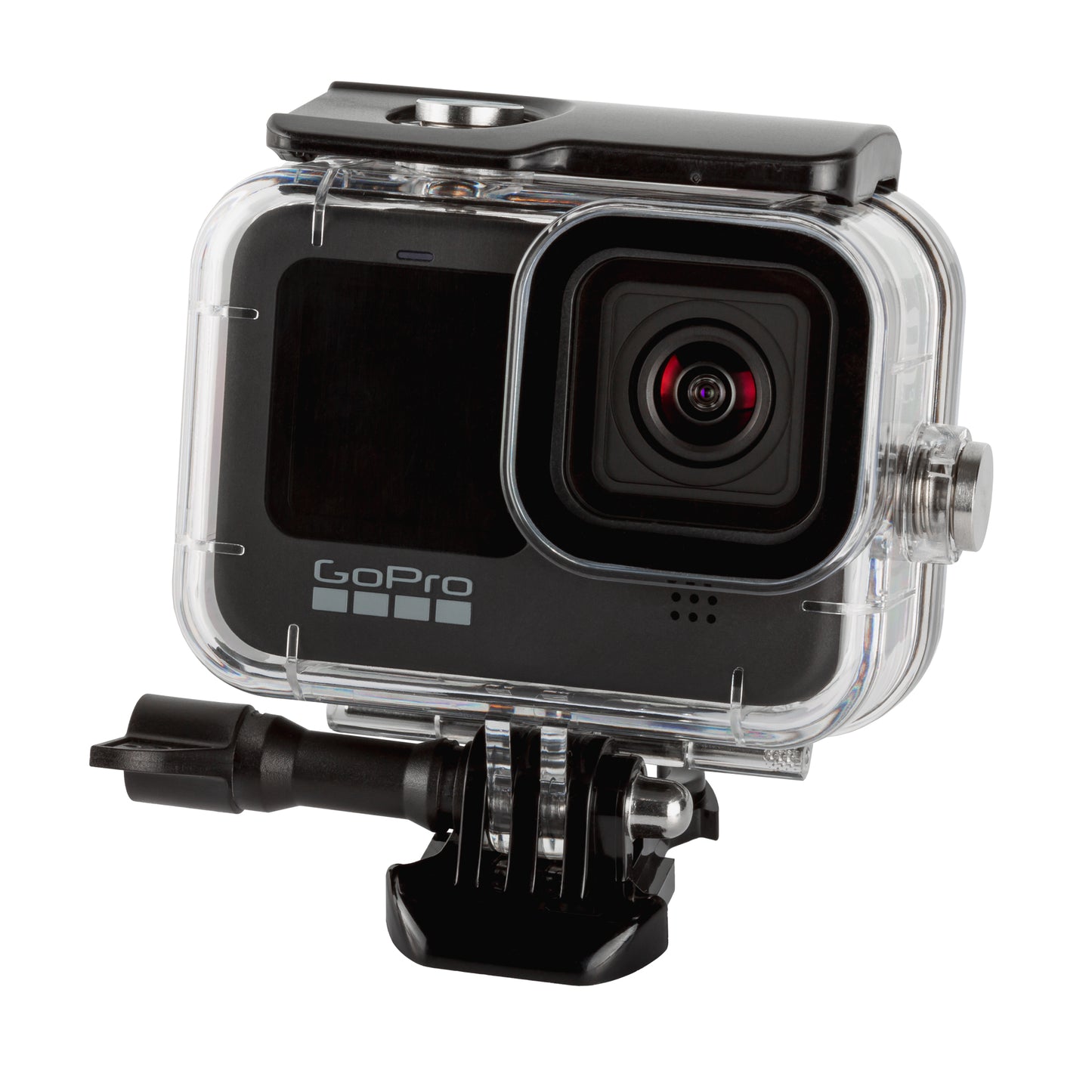 Ultimaxx Zubehörset für GoPro HERO9 HERO10 HERO11 + 2 Akkus + wasserdichtes Gehäuse