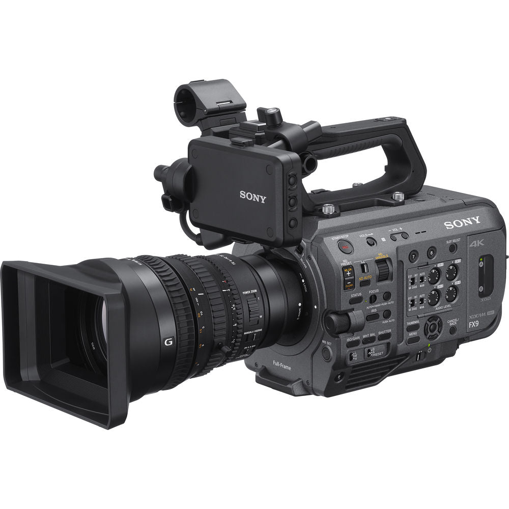 Sony PXW-FX9K XDCAM 6K Vollformat-Kamerasystem mit 28-135 mm f/4 G OSS-Objektiv