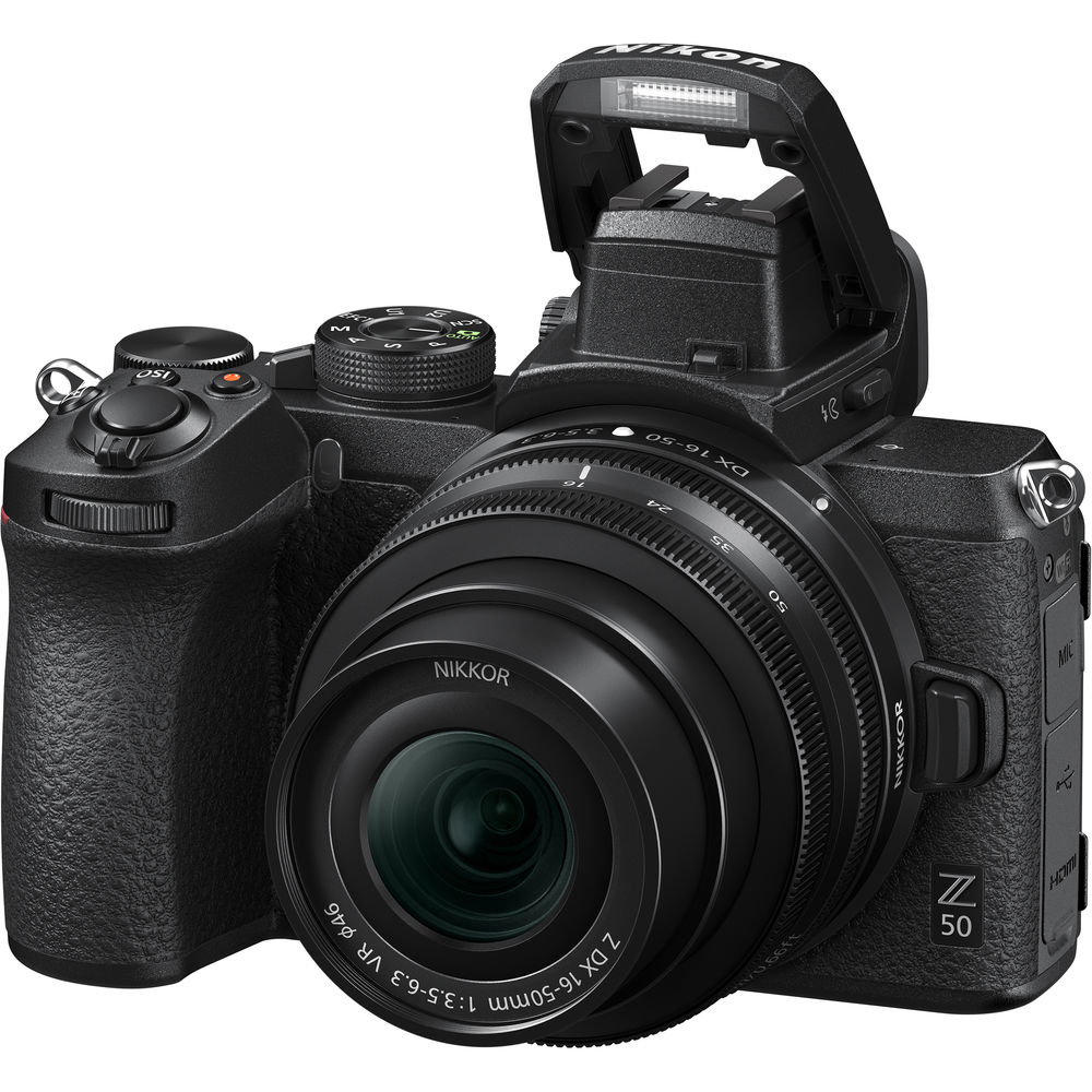 Nikon Z50 Mirrorless Camera with 16-50mm and 50-250mm Lenses - 1632