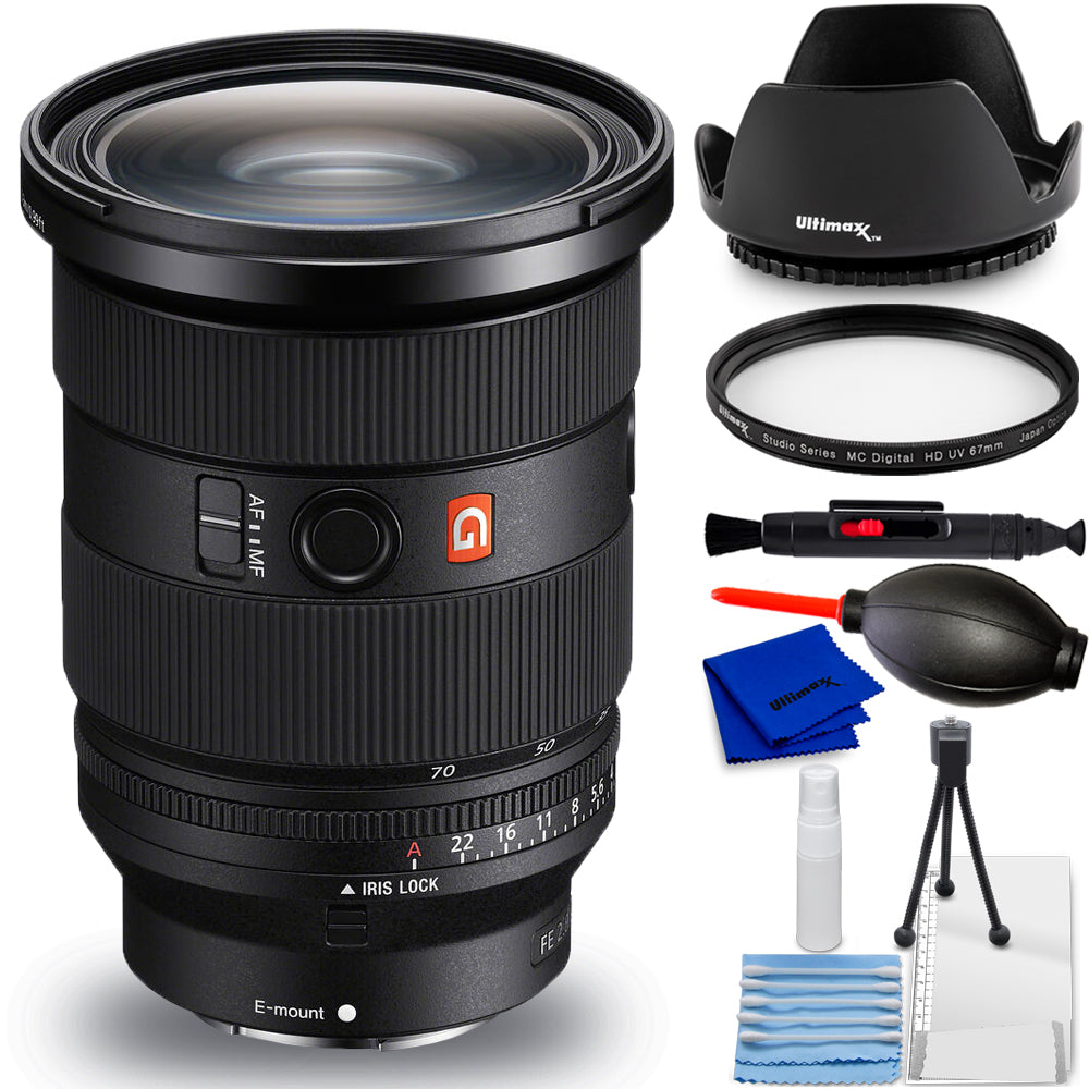 Sony FE 24–70 mm f/2,8 GM II Objektiv SEL2470GM2 – 7-teiliges Zubehörpaket