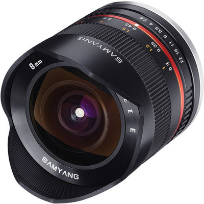 Samyang 8mm f/2.8 Fisheye II Objektiv für Canon EF-M Mount - SY8MBK28-M