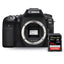 Canon EOS 90D DSLR-Kamera (nur Gehäuse) 3616C002 + SanDisk Extreme Pro 64 GB SD