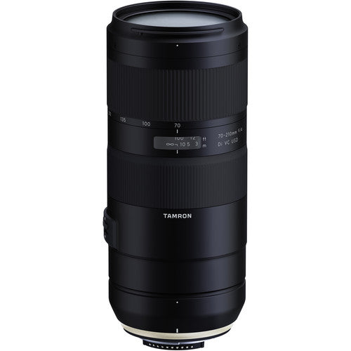 Tamron 70–210 mm f/4 Di VC USD-Objektiv für Nikon F Starter UV-Filterpaket