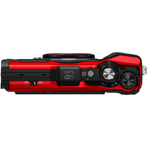 Olympus Tough TG-6 Digitalkamera (Rot) - V104210RU000