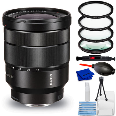 Sony Vario-Tessar T* FE 16–35 mm f/4 ZA OSS-Objektiv SEL1635Z – 6-teiliges Zubehörpaket