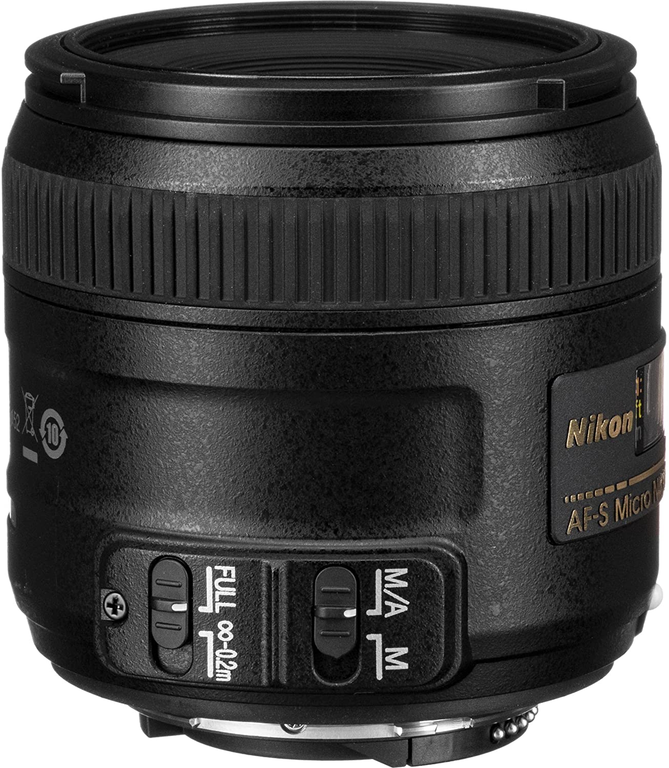 Bild 1 von 9
 Zum Zoomen den Mauszeiger bewegen
 Nikon AF-S DX Micro-NIKKOR 40 mm 1:2,8G-Objektiv (Schwarz) 2200 – 15-teiliges Zubehörpaket