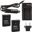 ULTIMAXX Travel Charger + Replacement Battery for Nikon ENEL14A - 1700 mah