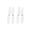 Ultimaxx Low Noise Propeller für Phantom 4 Quadcopter-Drohnen (weiß)