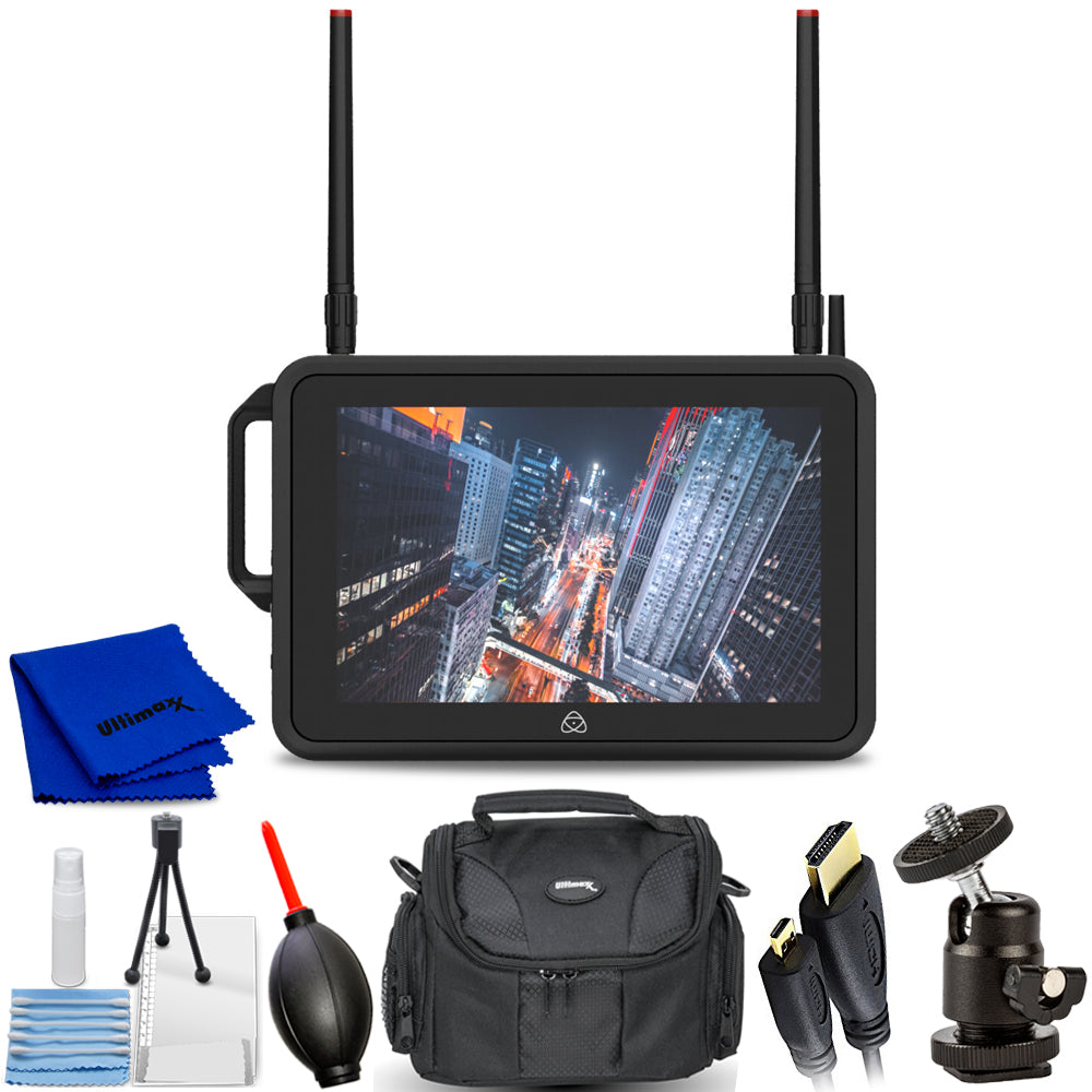 Atomos SHOGUN CONNECT 7" netzwerkfähiger HDR-Videomonitor und -Recorder 8Kp30/4Kp120 Bundle 1