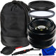 Fujifilm 35mm f/1.4 XF R Lens 16240755 - 8PC Accessory Bundle Fujifilm