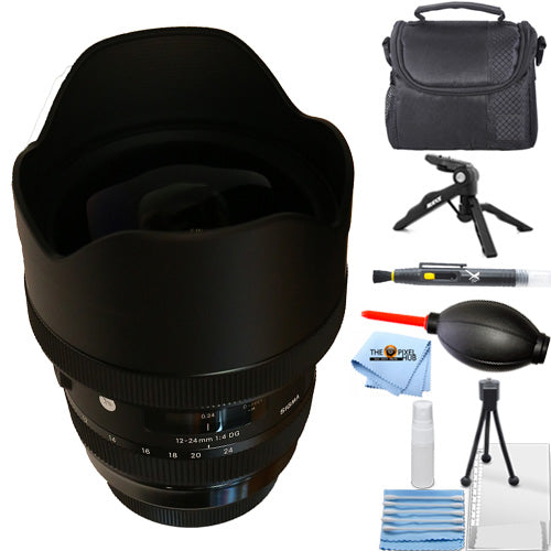 Sigma 12-24mm f/4 DG HSM Art Lens for Canon EF 205954 - Essential Case Bundle