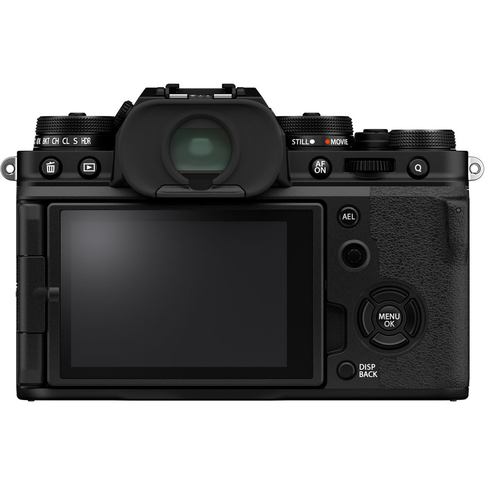 FUJIFILM X-T4 spiegellose Kamera mit 16-80-mm-Objektiv (schwarz) – 12-teiliges Zubehörset