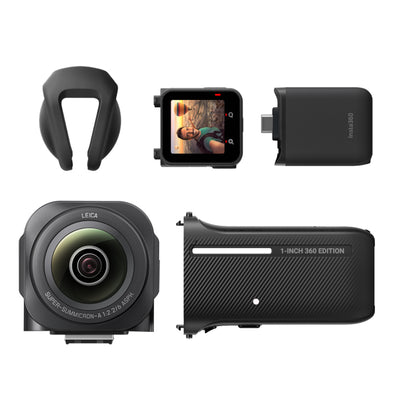 Insta360 ONE RS 1-Zoll 360 Edition Kamera CINRSGP/D - 9-teiliges Zubehörpaket