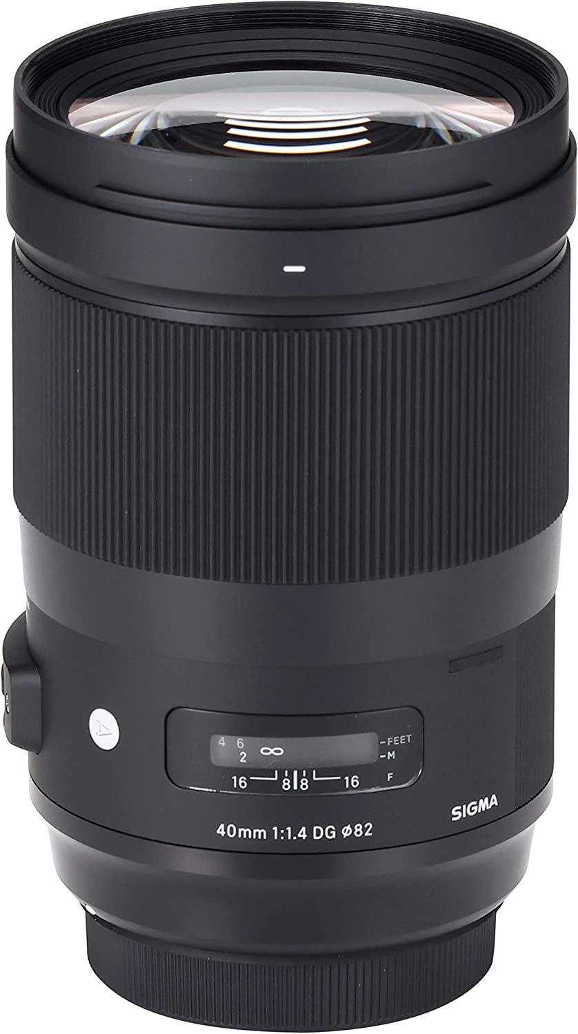 Sigma 40mm f/1.4 DG HSM Art Objektiv für Canon EF 332954 - 7-teiliges Zubehörpaket