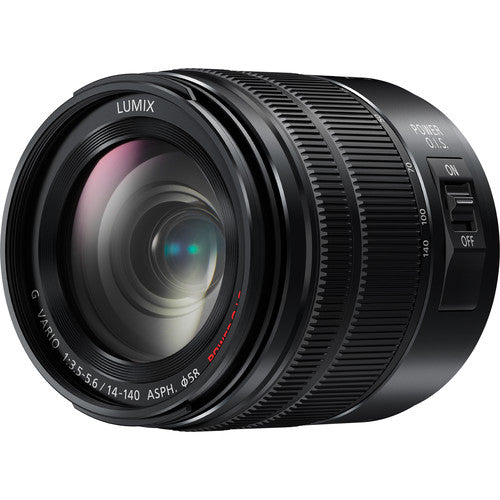 Panasonic Lumix G Vario 14–140 mm 1:3,5–5,6 II ASPH. POWER OIS-Objektiv (offene Verpackung)