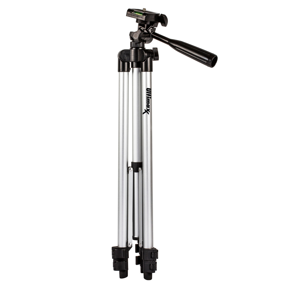 50 Inch Full Size Tripod with Leveler Adjust & Carrying Case for DSLR Cameras