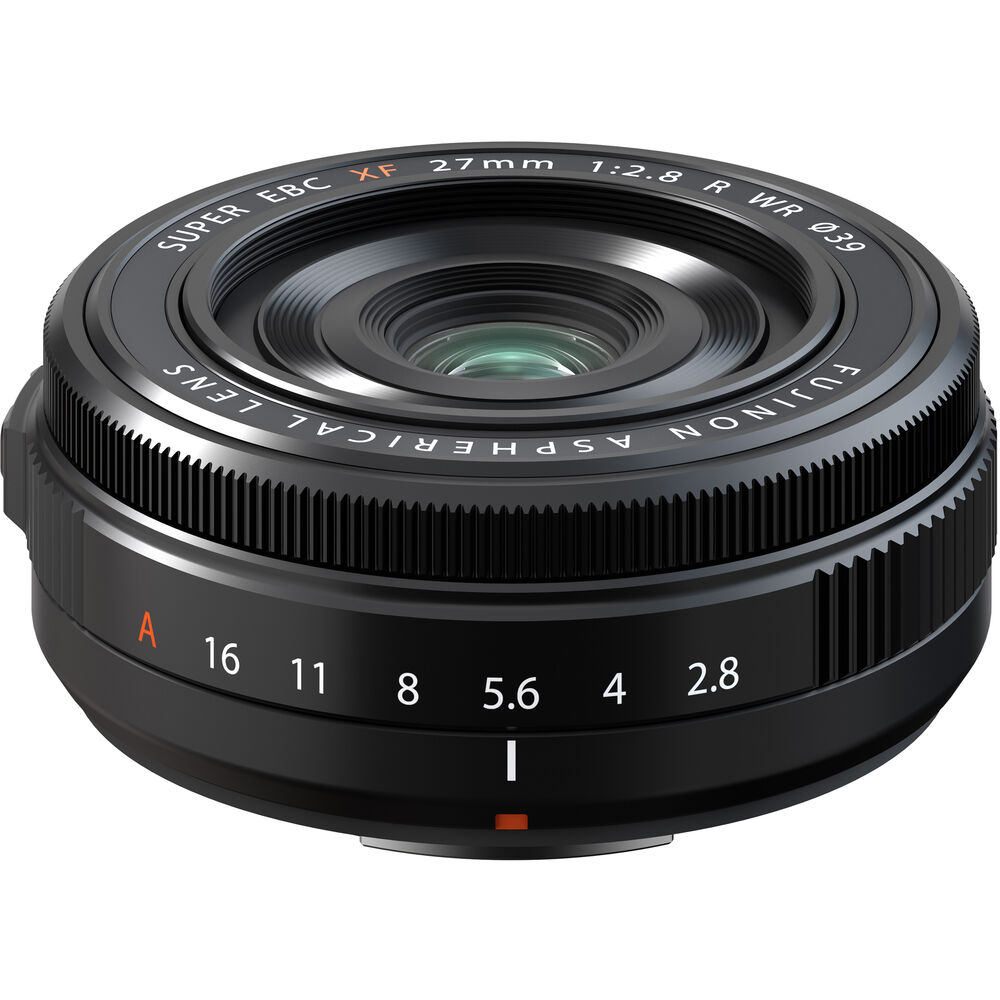 FUJIFILM XF 27 mm f/2,8 R WR-Objektiv 16670168 - 10-teiliges Zubehörpaket