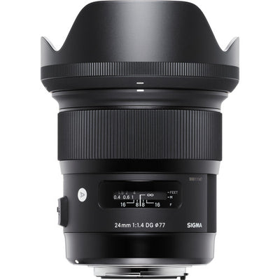 Sigma 24mm f/1.4 DG HSM Art Lens for Nikon F - 401306