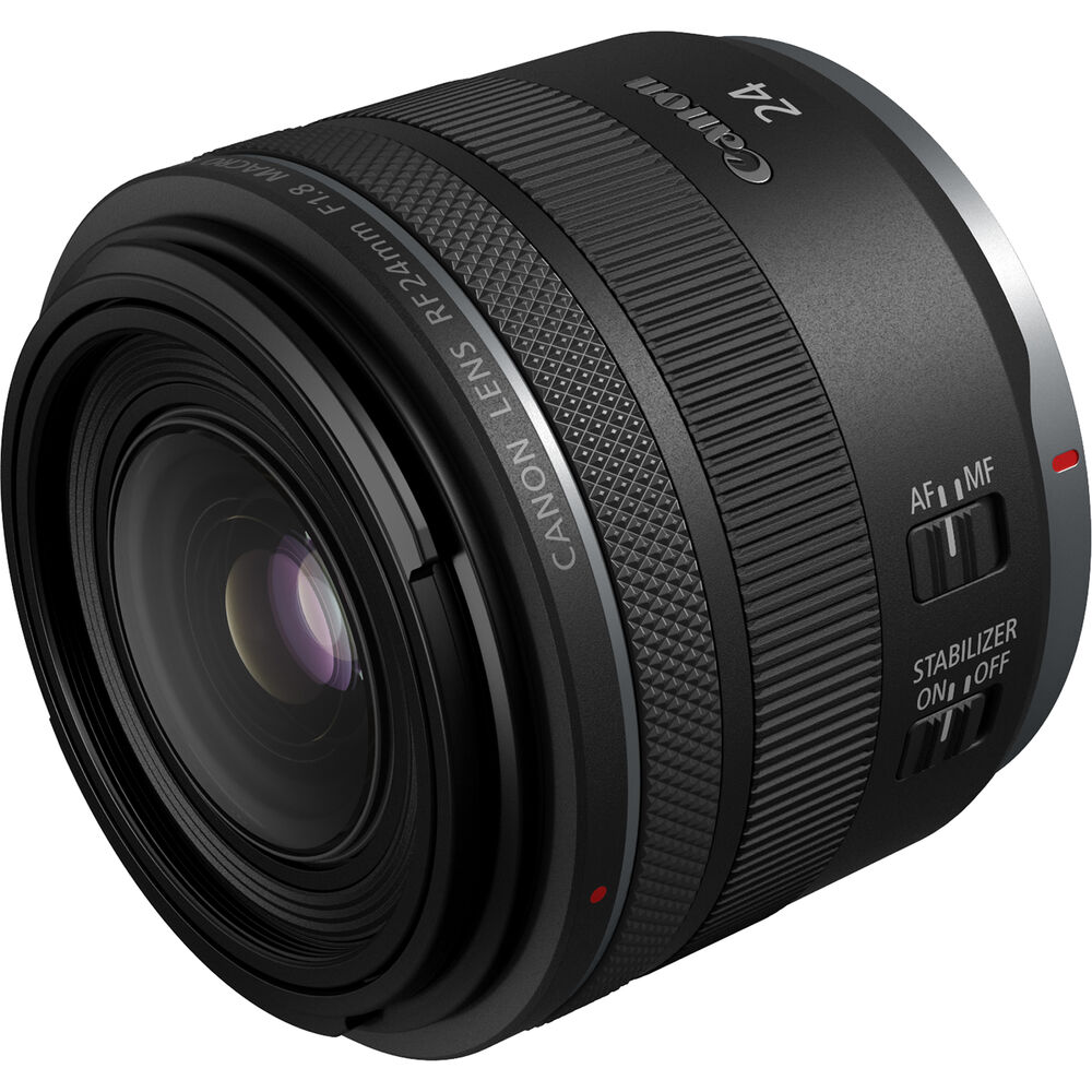 Canon RF 24mm f/1.8 Macro IS STM Objektiv 5668C002 - 7-teiliges Zubehörpaket