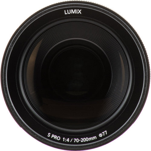 Panasonic Lumix S PRO 70-200 mm f/4 OIS-Objektiv S-R70200 + UV-Ultraviolettfilter