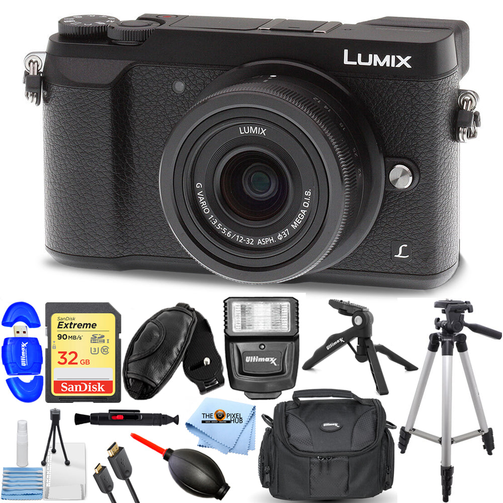 Panasonic Lumix DMC-GX85 spiegellose Digitalkamera mit 12-32-mm-Objektivpaket