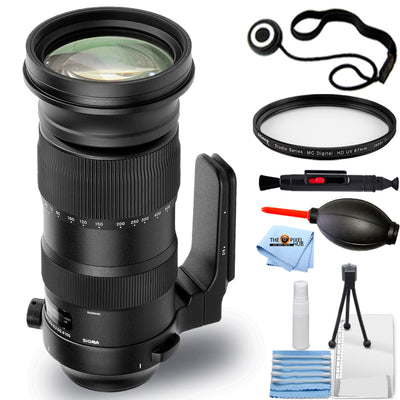 Sigma 60-600mm f/4.5-6.3 DG OS HSM Sportobjektiv für Nikon F + UV-Filterpaket