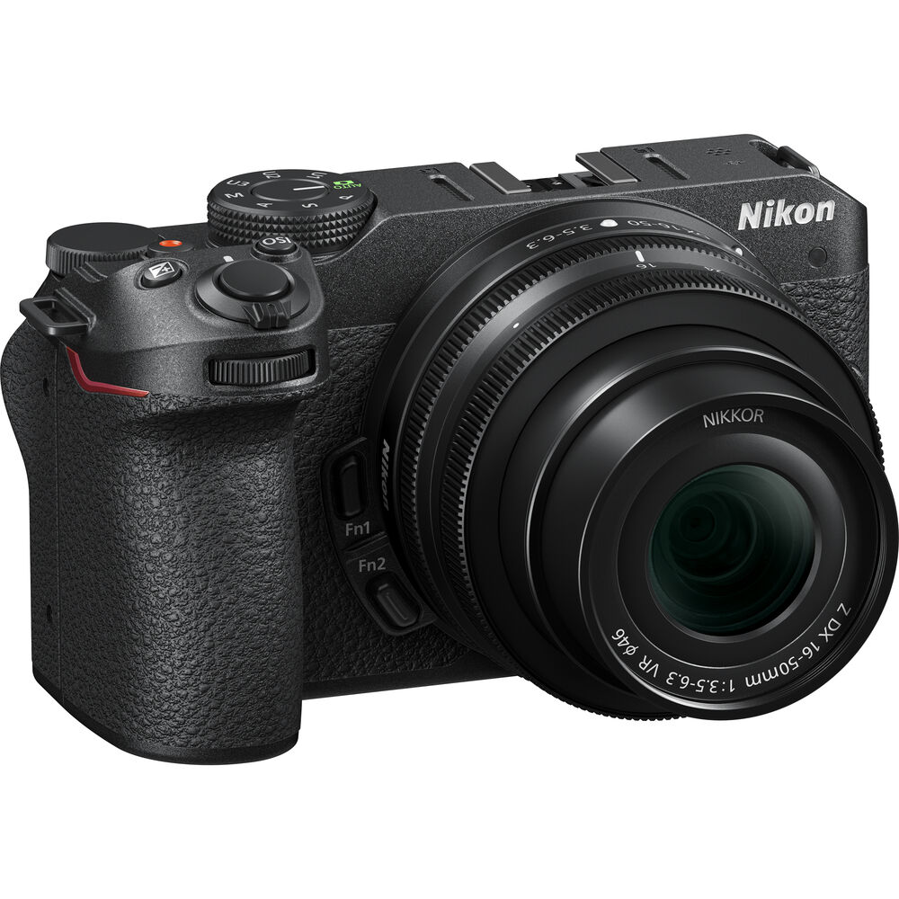 Spiegellose Nikon Z30-Kamera mit 16–50 mm und 50–250 mm Objektiven – 8-teiliges Zubehörset