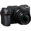 Spiegellose Nikon Z30-Kamera mit 16-50-mm- und 50-250-mm-Objektiven