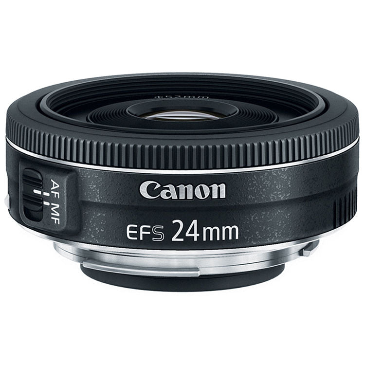 Canon EF-S 24mm f/2.8 STM Lens 9522B002 + UV Ultraviolet Filter Bundle