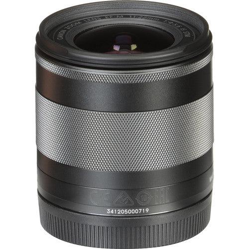 Canon EF-M 11-22mm f/4-5.6 IS STM Objektiv 7568B002 - 7-teiliges Zubehörpaket