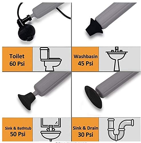 Elektrisches Saugglockensystem InstaPlunge – Beseitigen von Toiletten- und Abflussverstopfungen