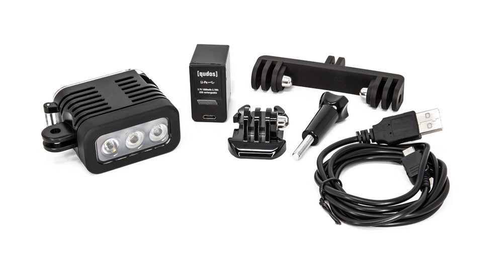 Unterwasser Wasserdicht Tauchen Schnorchel Schwimmen LED Licht für GoPro HERO9 8 7 6 5 4 3