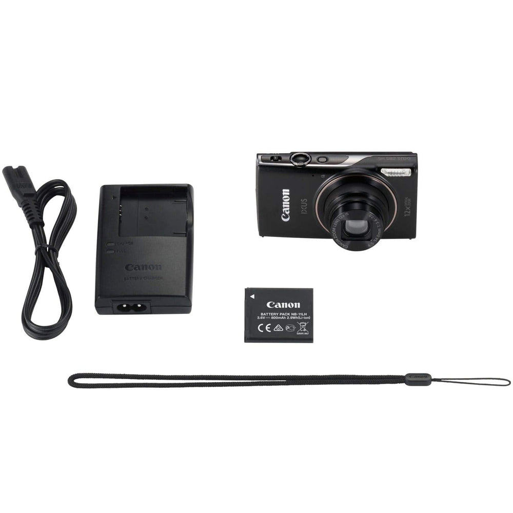 Canon IXUS 285 HS Digital Cameras - 7PC Accessory Bundle