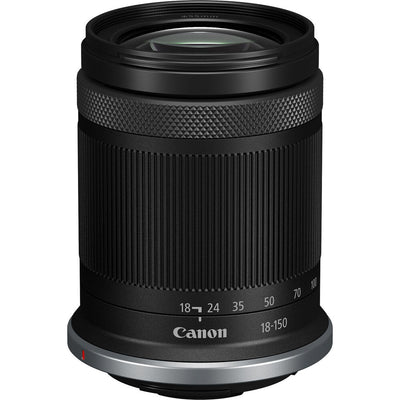 Canon RF-S 18–150 mm 1:3,5–6,3 IS STM-Objektiv (weiße Box) – 7-teiliges Zubehörpaket